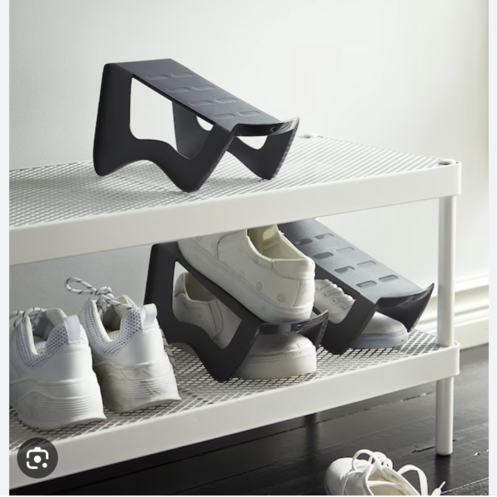 MURVEL shoe organizer gray from IKEA
